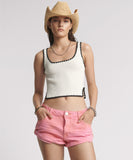 ONE TEASPOON Womens Pink Kiss Bandits Low Waist Denim Shorts - Pink Kiss, WOMENS SHORTS, OneTeaspoon, Elwood 101