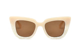 OSCAR & FRANK Fairfax & 3rd Sunglasses - Cream Pearl, SUNGLASSES UNISEX, OSCAR & FRANK, Elwood 101