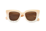 OSCAR & FRANK Fairfax & 3rd Sunglasses - Cream Pearl, SUNGLASSES UNISEX, OSCAR & FRANK, Elwood 101