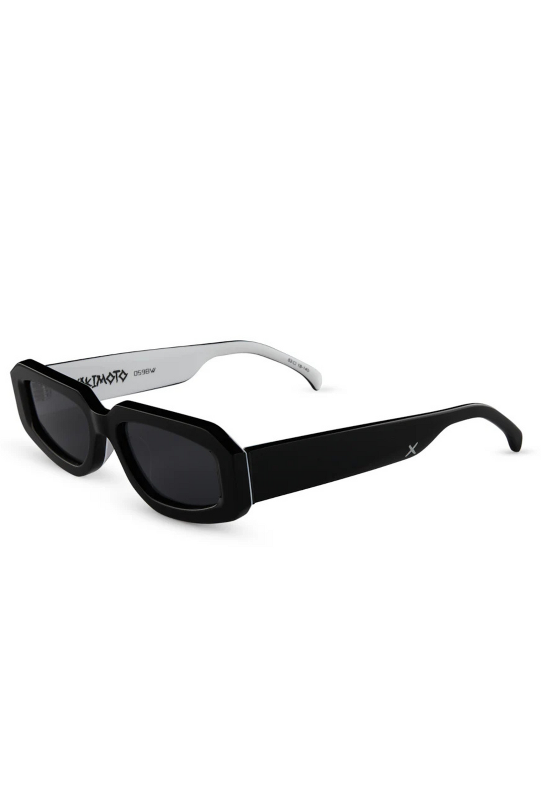 OSCAR & FRANK Yakimoto Sunglasses Gloss Black/White, SUNGLASSES UNISEX, OSCAR & FRANK, Elwood 101