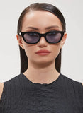 OTRA EYEWEAR Nove Sunglasses- Black/ Blue, SUNGLASSES UNISEX, OTRA EYEWEAR, Elwood 101