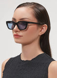 OTRA EYEWEAR Nove Sunglasses- Black/ Blue, SUNGLASSES UNISEX, OTRA EYEWEAR, Elwood 101