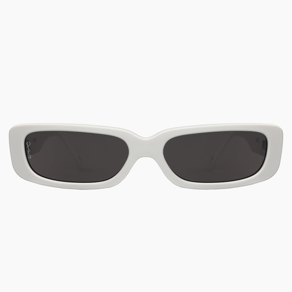 OTRA EYEWEAR Sunny Sunglasses - White/ Smoke, SUNGLASSES UNISEX, OTRA EYEWEAR, Elwood 101