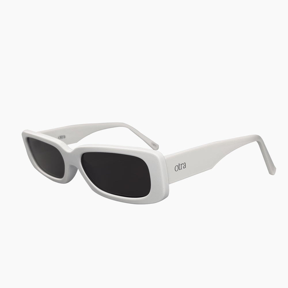 OTRA EYEWEAR Sunny Sunglasses - White/ Smoke, SUNGLASSES UNISEX, OTRA EYEWEAR, Elwood 101