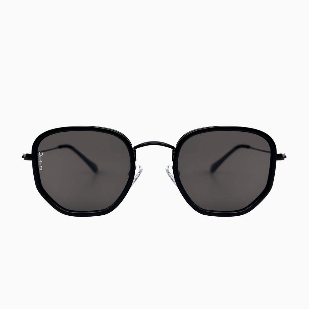 OTRA EYEWEAR Tate Sunglasses - Black/ Smoke, SUNGLASSES UNISEX, OTRA EYEWEAR, Elwood 101