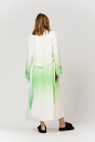 PIPPA Womens Beatrix Trench Coat - White/ Lime Ombre, WOMENS COATS & JACKETS, PIPPA, Elwood 101