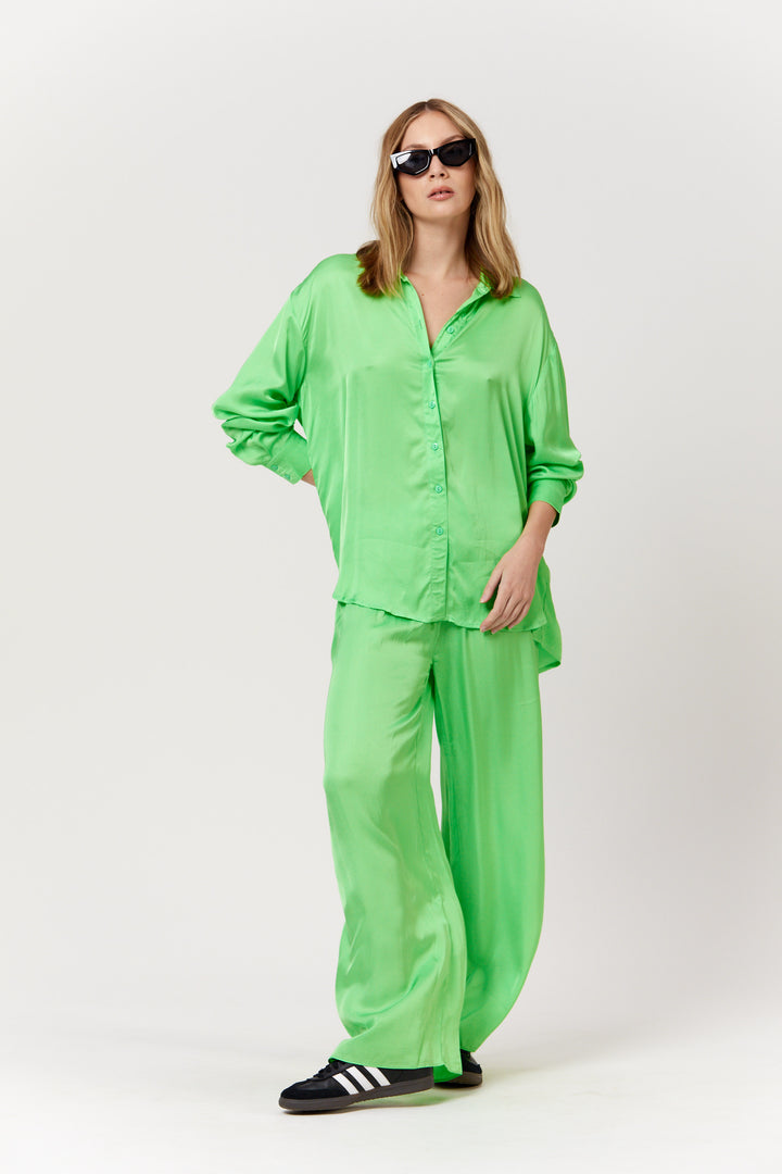 PIPPA Womens Kimberley Pant - Lime, WOMENS PANTS, PIPPA, Elwood 101
