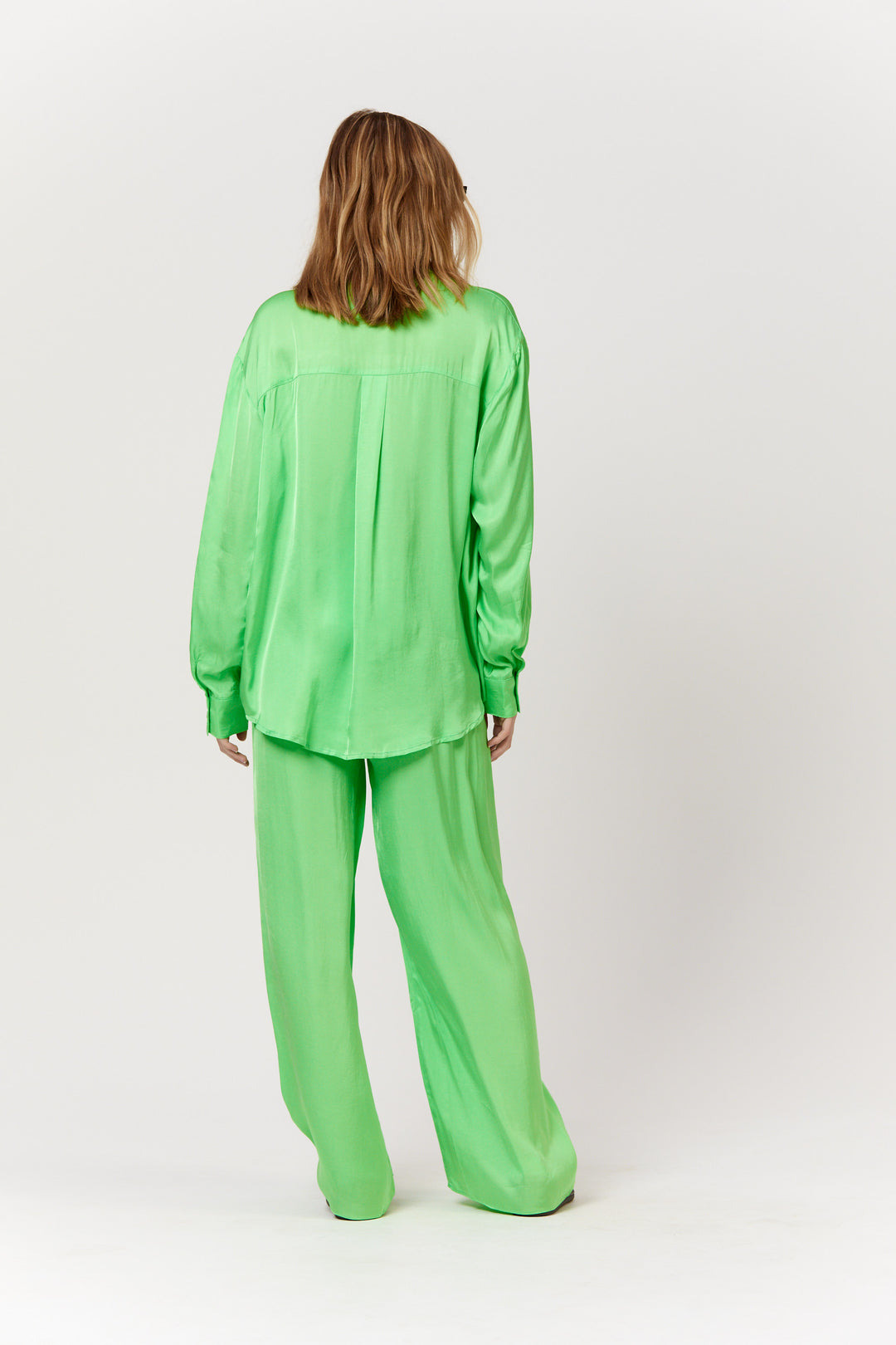 PIPPA Womens Sammi Shirt - Lime, WOMENS TOPS & SHIRTS, PIPPA, Elwood 101