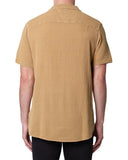 ROLLAS Mens Bowler Knit Short Sleeve Shirt - Gold, MENS SHIRTS, ROLLAS, Elwood 101