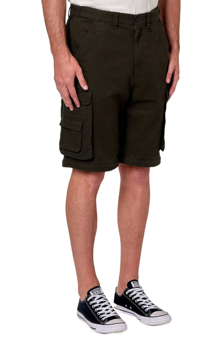 ROLLAS Mens Ezy Adventure Short - Black, MENS SHORTS, ROLLAS, Elwood 101