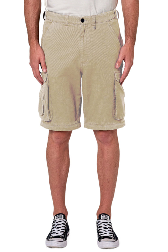 ROLLAS Mens Ezy Adventure Short - Light Sand, MENS SHORTS, ROLLAS, Elwood 101