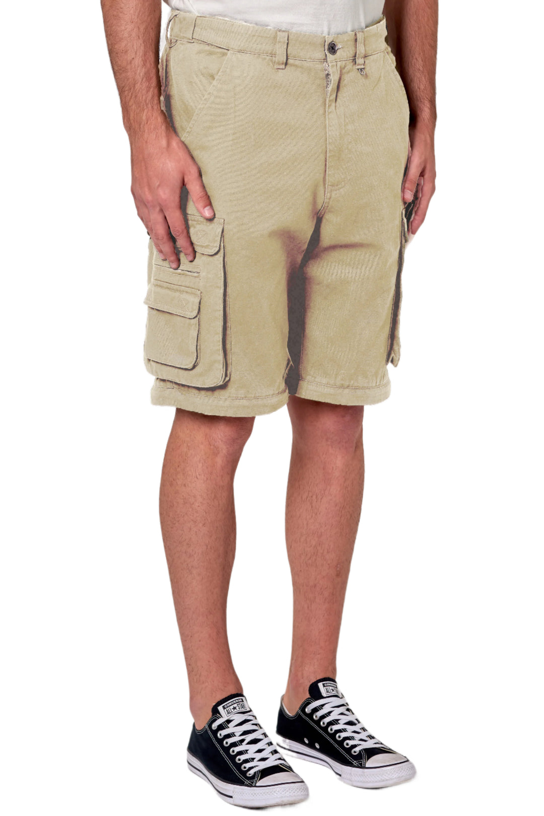 ROLLAS Mens Ezy Adventure Short - Light Sand, MENS SHORTS, ROLLAS, Elwood 101