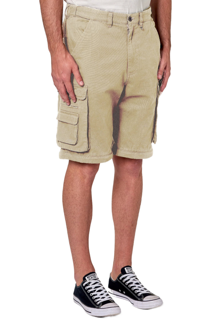 ROLLAS Mens Ezy Adventure Short - Light Sand, MENS SHORTS, ROLLAS, Elwood 101