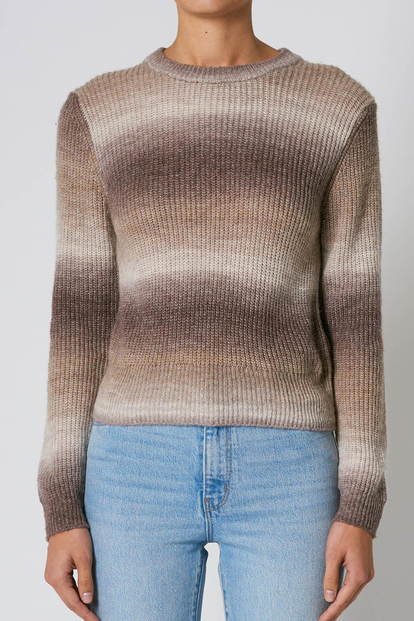 ROLLAS Womens Fluffy Sailor Sweater Mink, WOMENS KNITS & SWEATERS, ROLLAS, Elwood 101