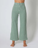 ROLLAS Womens Sailor Jean Laura Stripe Basil, WOMENS DENIM, ROLLAS, Elwood 101