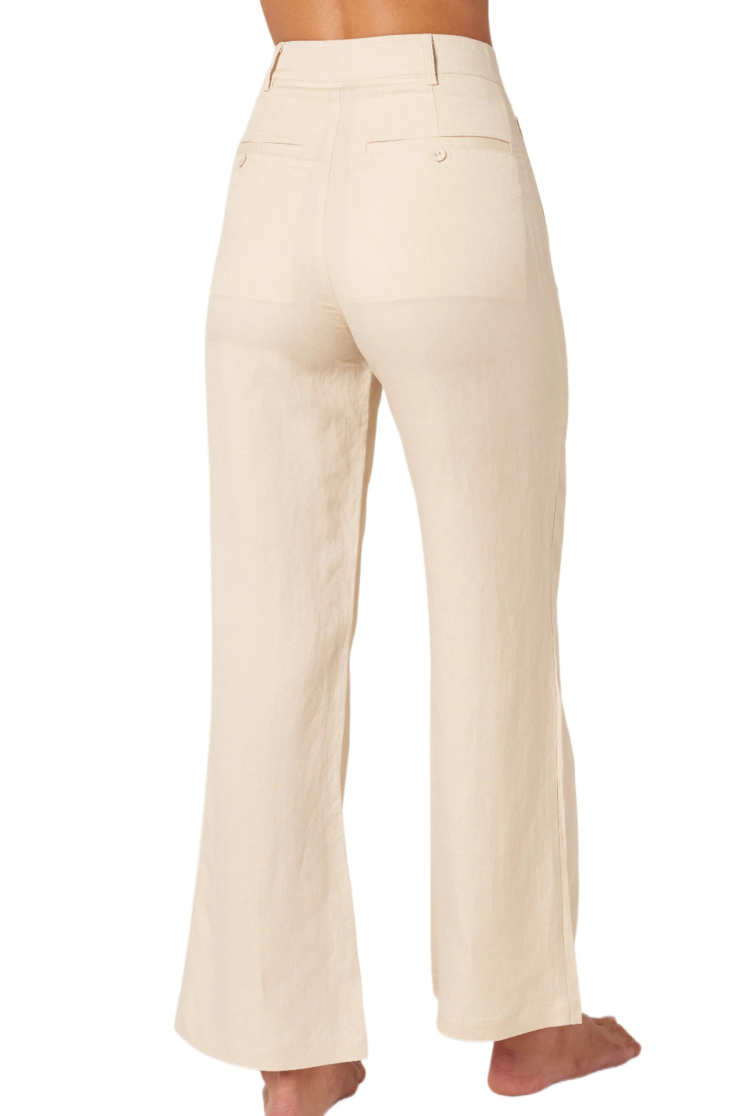 ROLLAS Womens Sailor Linen Pant - Biscuit, WOMENS DENIM, ROLLAS, Elwood 101