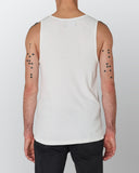 ROLLAS Mens Trade Rib Tank - Vintage White, MENS TEE SHIRTS, ROLLAS, Elwood 101