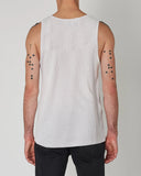 ROLLAS Mens Trade Waffle Tank - Vintage White, MENS TEE SHIRTS, ROLLAS, Elwood 101