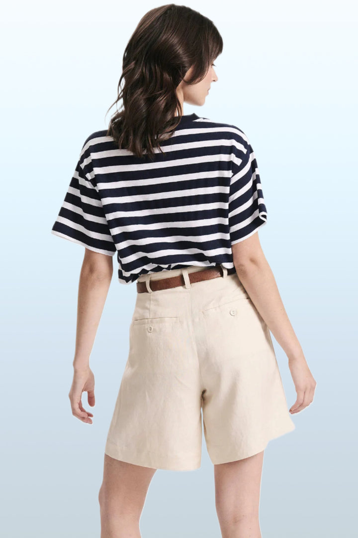 ROLLAS Womens Horizon Linen Short - Biscuit, WOMENS SHORTS, ROLLAS, Elwood 101