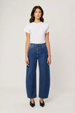 ROLLAS Womens Gigi Barrel Jeans - Forever Blue, WOMENS DENIM, ROLLAS, Elwood 101