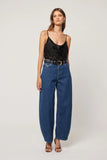 ROLLAS Womens Gigi Barrel Jeans - Forever Blue, WOMENS DENIM, ROLLAS, Elwood 101