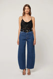 ROLLAS Womens Gigi Barrel Jeans - Forever Blue, WOMENS DENIM, ROLLAS, Elwood 101