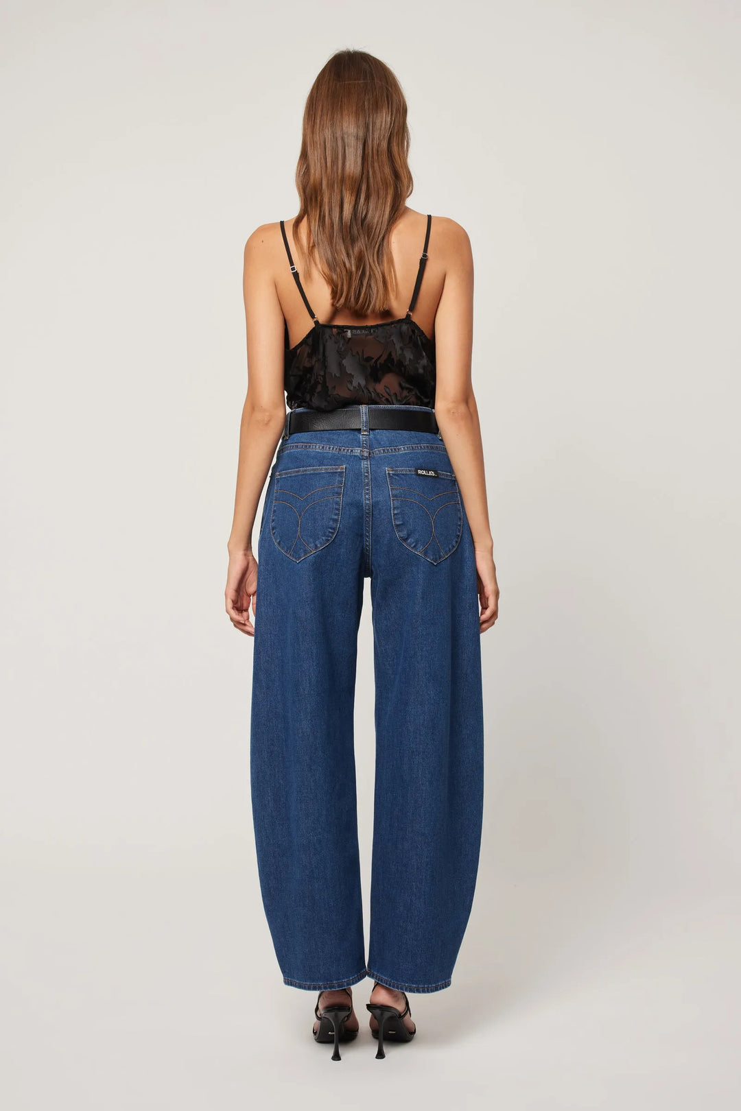ROLLAS Womens Gigi Barrel Jeans - Forever Blue, WOMENS DENIM, ROLLAS, Elwood 101
