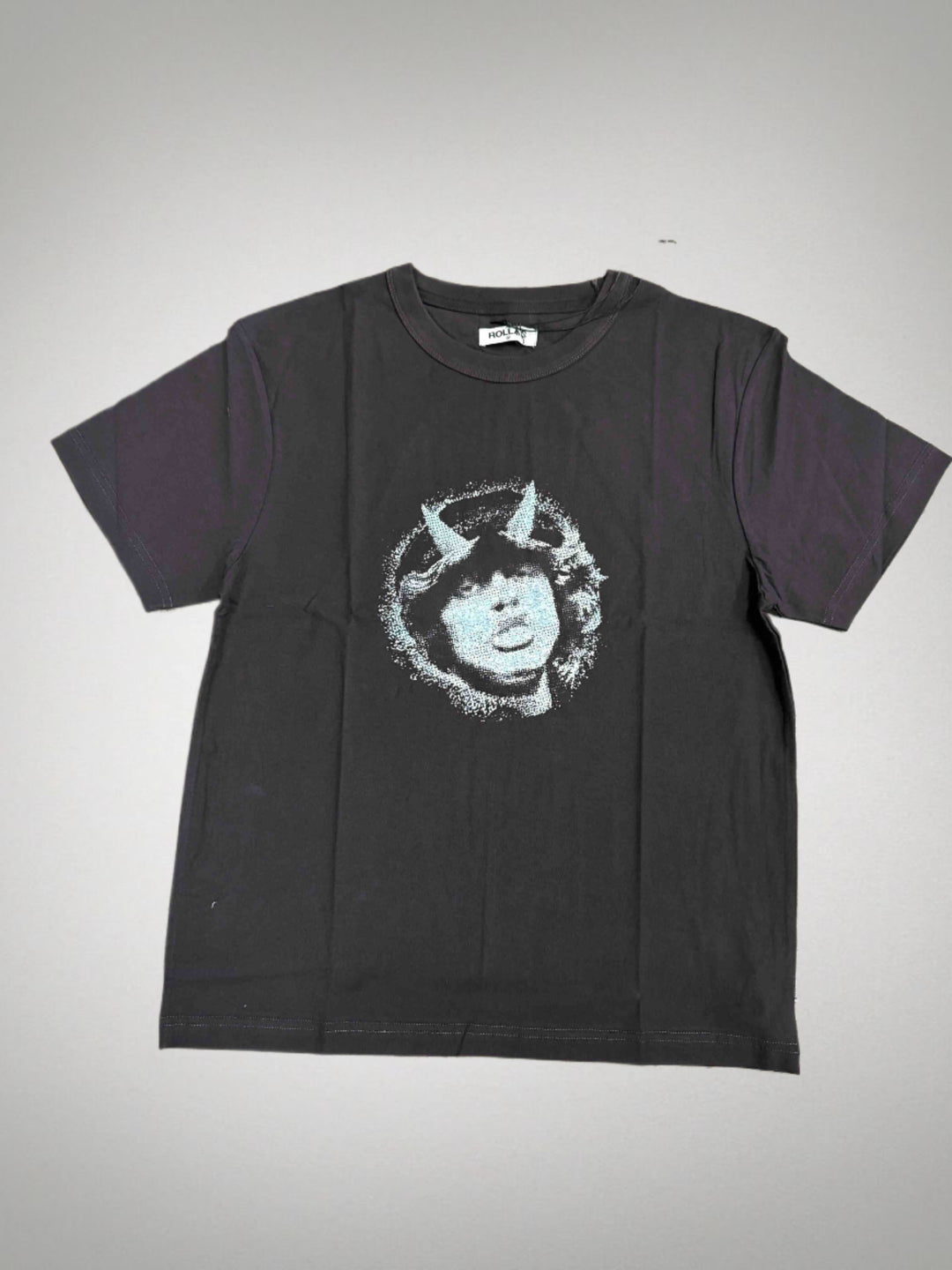 ROLLAS x ACDC Mens Highway Devil Tee - Washed Black, MENS TEE SHIRTS, ROLLAS, Elwood 101
