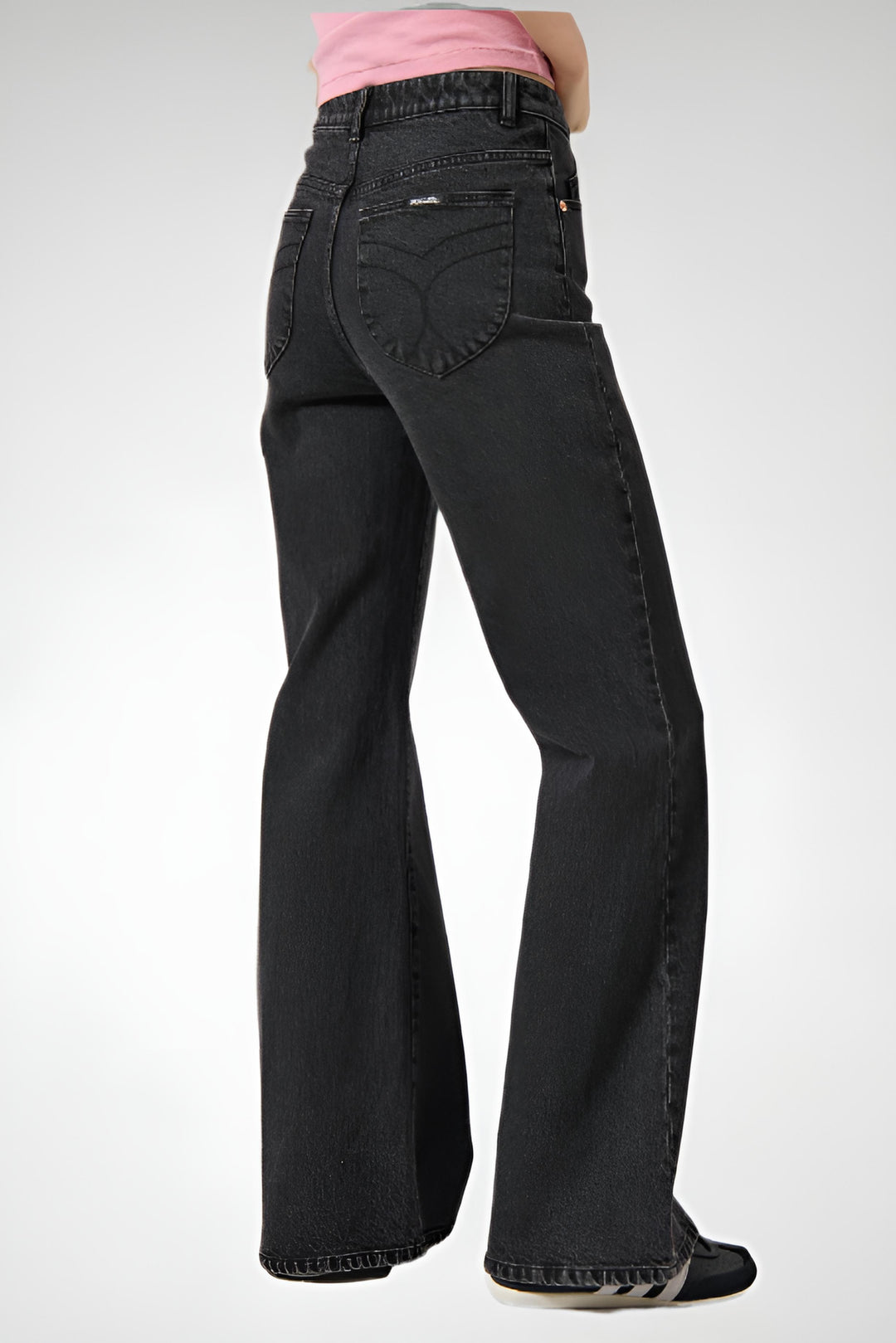 ROLLA'S Womens Eastcoast Flare in Black Sand