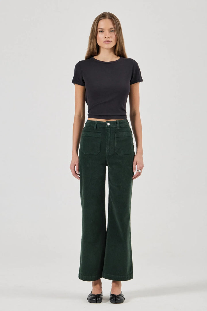 ROLLA'S Womens Sailor Jeans in Ivy Cord, WOMENS DENIM, ROLLA'S, Elwood 101