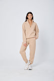 Pre Order ROZALIA x ATOIR Womens The Collar Jumper Sand, WOMENS KNITS & SWEATERS, APPAREL BY ROZALIA, Elwood 101