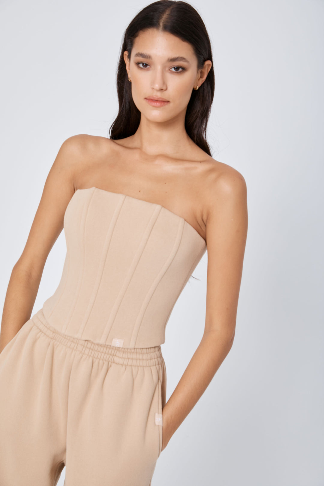 Pre Order ROZALIA x ATOIR Womens The Corset Sand, WOMENS TOPS & SHIRTS, APPAREL BY ROZALIA, Elwood 101