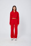 Pre Order ROZALIA x ATOIR Womens The Straight Leg Pant Chili, WOMENS TRACK PANTS, APPAREL BY ROZALIA, Elwood 101