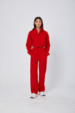 Pre Order ROZALIA x ATOIR Womens The Straight Leg Pant Chili, WOMENS TRACK PANTS, APPAREL BY ROZALIA, Elwood 101