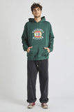 Rollas MENS VICTORIA BITTER HOODIE - TRADE GREEN, MENS HOODIES, ROLLAS, Elwood 101