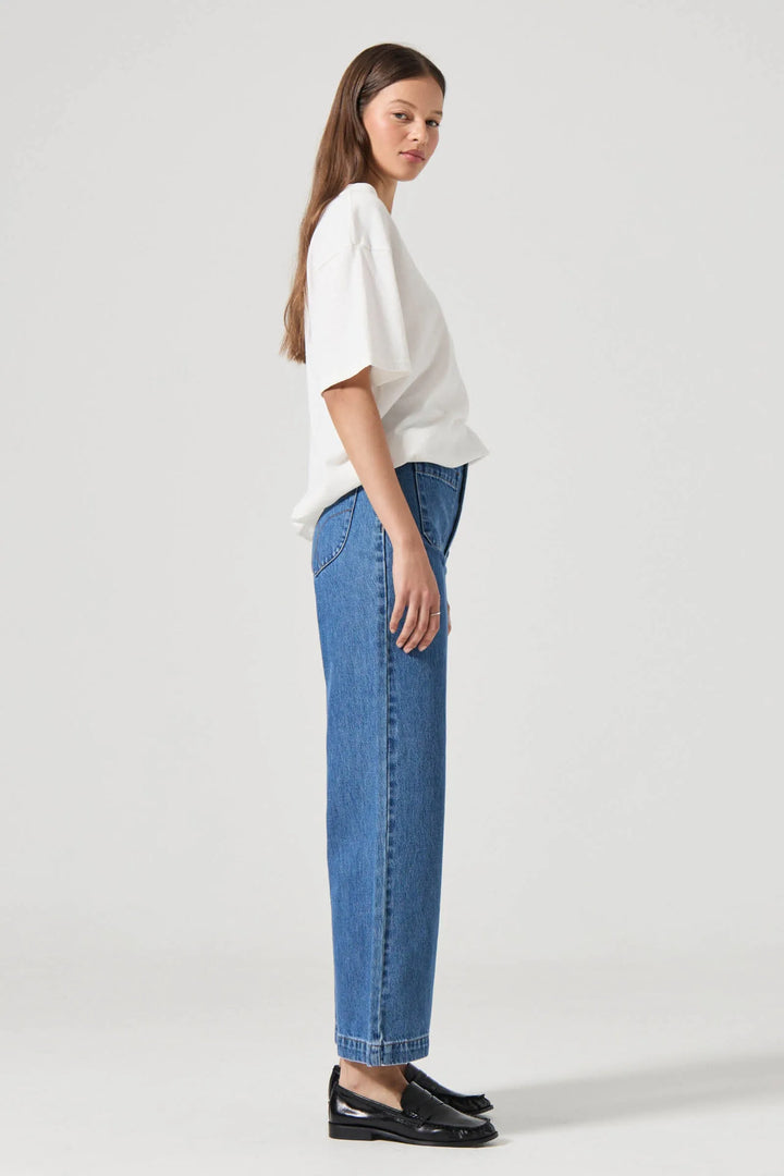 Rollas WOMENS SAILOR JEAN - ASHLEY BLUE, WOMENS DENIM, ROLLA'S, Elwood 101
