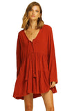 Rue Stiic WOMENS TUCSON DRESS CANYON RED, WOMENS DRESSES, RUE STIIC, Elwood 101