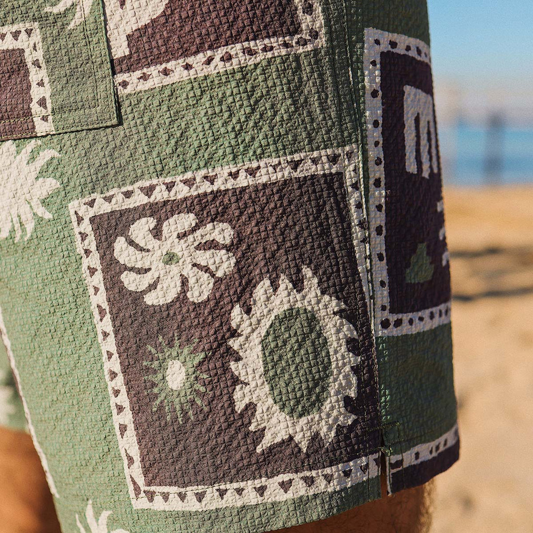 SKWOSH CLUB Mens Joshua Tree Everyday Shorts in Green, MENS SHORTS, SKWOSH CLUB, Elwood 101