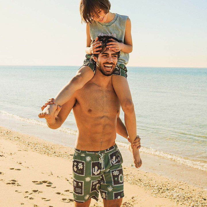 SKWOSH CLUB Mens Joshua Tree Everyday Shorts in Green, MENS SHORTS, SKWOSH CLUB, Elwood 101