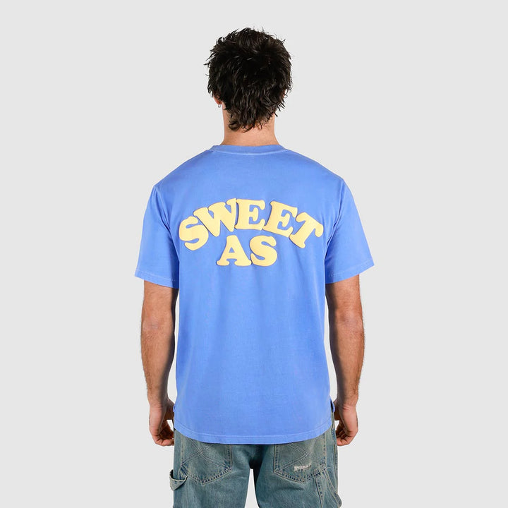 SKWOSH CLUB Mens Sweet As Slang Tee in Blue, MENS TEE SHIRTS, SKWOSH CLUB, Elwood 101