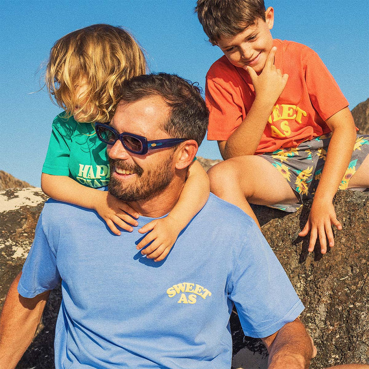 SKWOSH CLUB Mens Sweet As Slang Tee in Blue, MENS TEE SHIRTS, SKWOSH CLUB, Elwood 101