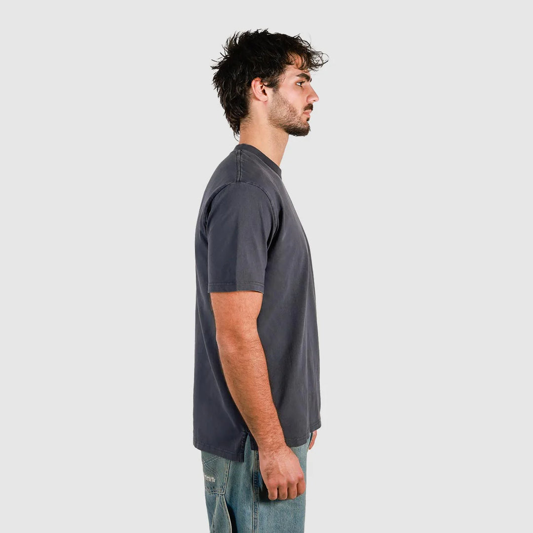 SKWOSH CLUB Mens You Little Ripper Slang Tee in Charcoal, MENS TEE SHIRTS, SKWOSH CLUB, Elwood 101