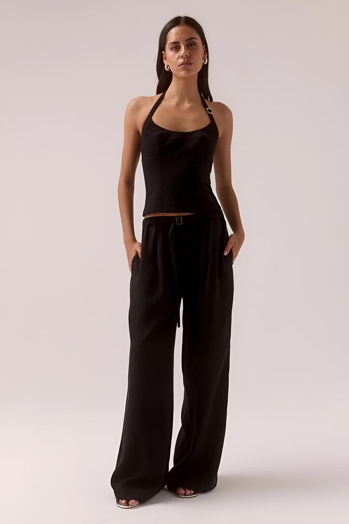 SOVERE Womens Espy Pants In Black