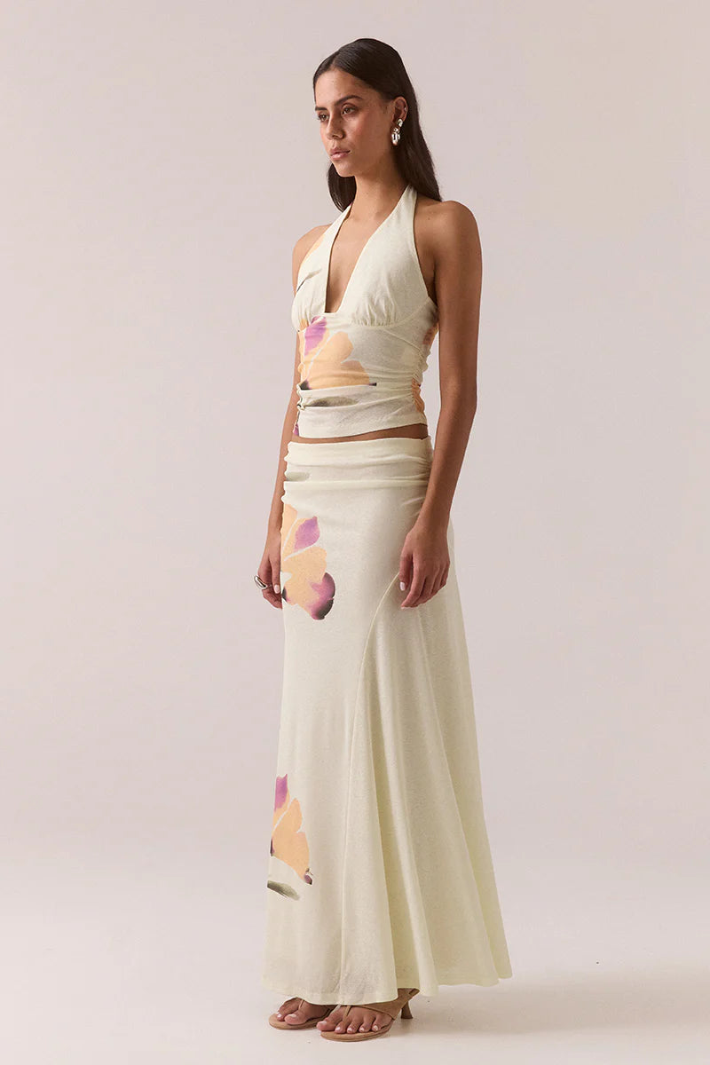 SOVERE Womens Akanni Skirt in Golden, WOMENS SKIRTS, SOVERE, Elwood 101