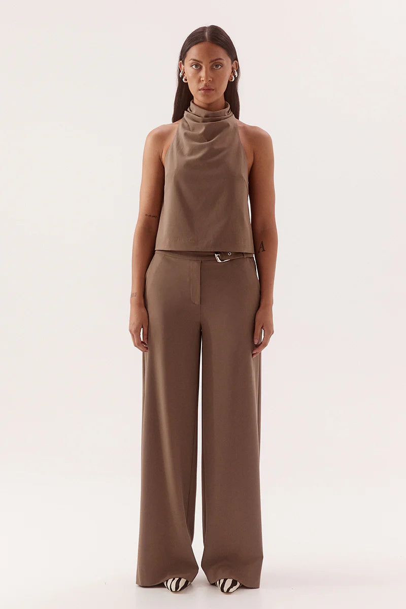 SOVERE Womens Amorey Pant in Dune