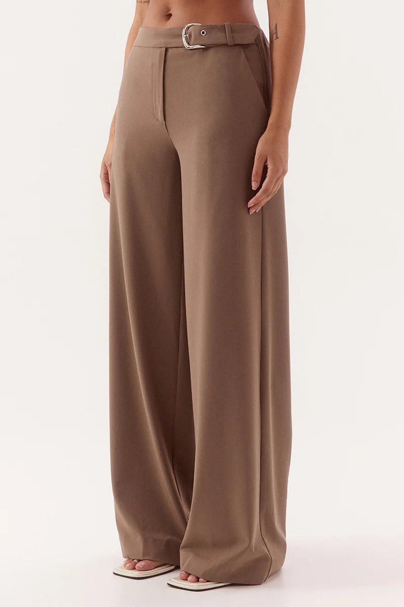 SOVERE Womens Amorey Pant in Dune