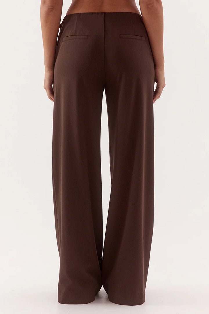 SOVERE Womens Amorey Pant in Espresso