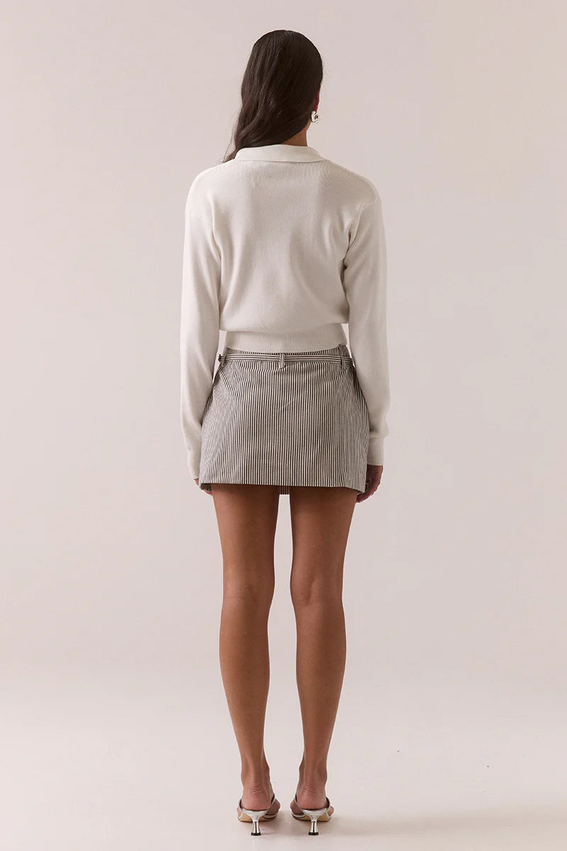 SOVERE Womens Hutton Knit in Chalk, WOMENS KNITS & SWEATERS, SOVERE, Elwood 101