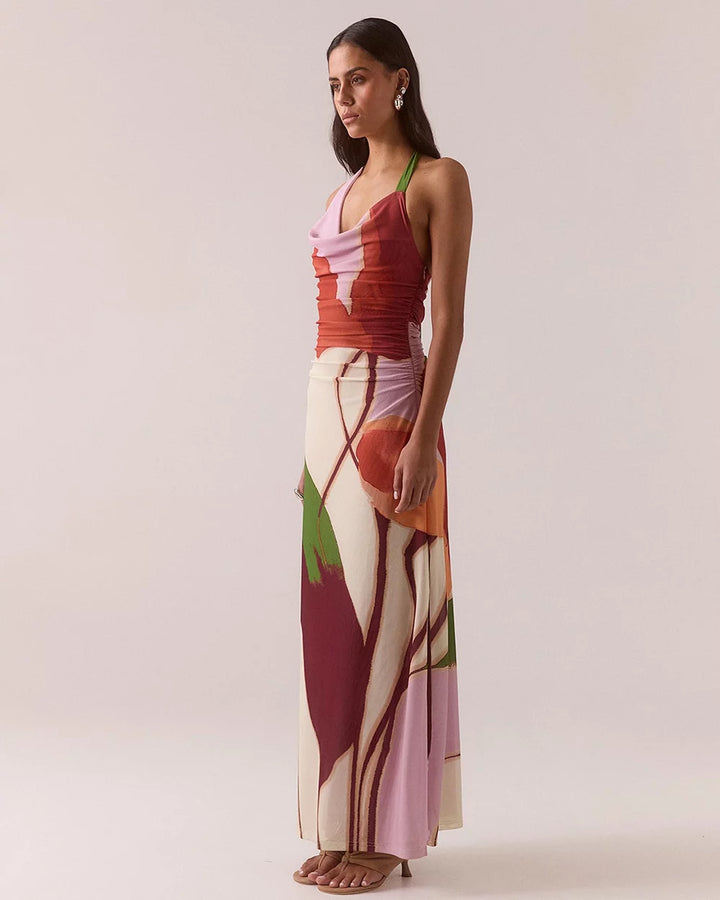 SOVERE Womens Kalea Dress in Botanic Print