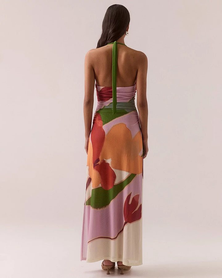 SOVERE Womens Kalea Dress in Botanic Print